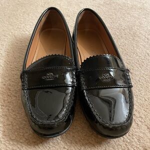 Coach Patton Leather Black Loafer